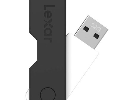 Lexar JumpDrive TwistTurn 32 GB High Speed USB Flash Drive (Black) - Open Box Online Sale