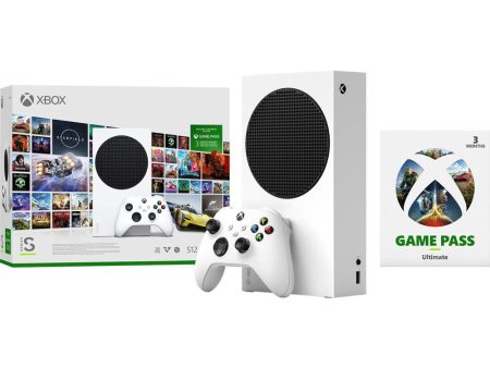 Microsoft Series S 512 GB - Starter Bundle with 3 Month Game Pass  - Open Box Sale