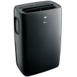 LG 12000 BTU 18  Portable Air Conditioner, Graphite Gray (LP1220GSR) - Refurbished Fashion