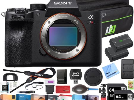 Sony a7R IV Alpha Mirrorless 4K Camera + Deco Gear Case Extra Battery Kit Bundle For Discount