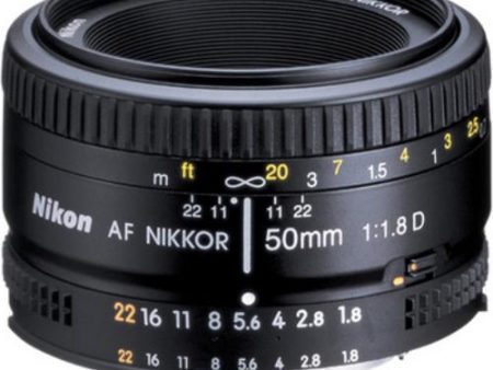 Nikon AF FX Full Frame NIKKOR 50mm f 1.8D Lens with Auto Focus + 5-Year USA Warranty Online Hot Sale