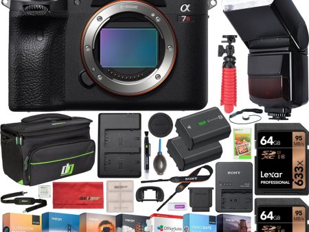 Sony a7R IV Mirrorless Interchangeable Lens Camera ILCE-7RM4 Body 128GB Bundle Discount