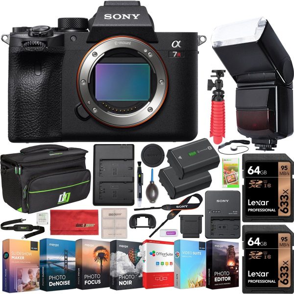 Sony a7R IV Mirrorless Interchangeable Lens Camera ILCE-7RM4 Body 128GB Bundle Discount