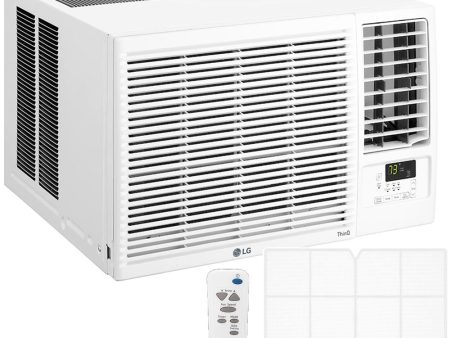 LG 12,000 BTU Smart Wi-Fi Enabled Window Air Conditioner and Heater Supply