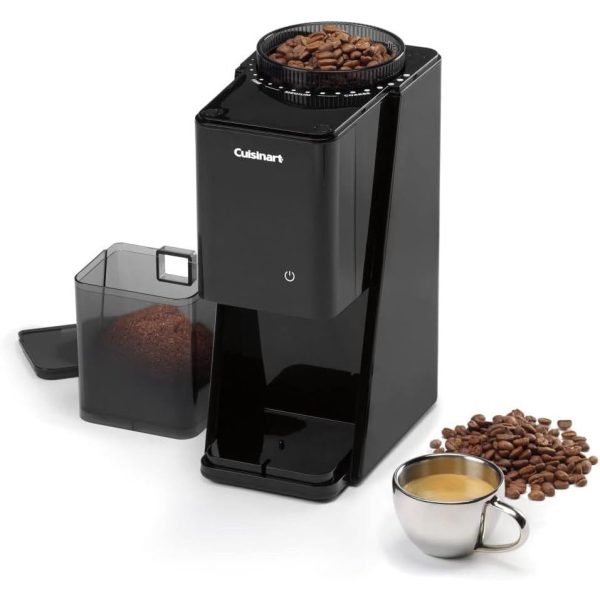 Cuisinart Touchscreen Burr Grinder (Black) -Make Viral Iced Coffee Blends Sale