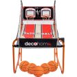 Deco Gear Arcade Basketball Game, Indoor 1-4 Player, LED Scoreboard, 8 Game Modes, 5 Balls on Sale