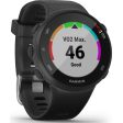 Garmin Forerunner 45S, 39mm GPS Running Watch (Black) For Sale