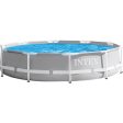 Intex Prism Frame Pool Set with Filter Pump 10ft x 30in - 26701EH For Sale