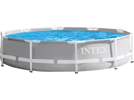 Intex Prism Frame Pool Set with Filter Pump 10ft x 30in - 26701EH For Sale