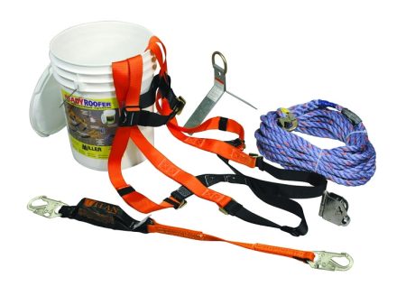 Miller Honeywell BRFK75 75FT Titan II ReadyRoofer Fall Protection System Hot on Sale