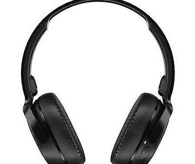 Skullcandy Riff Wireless 2 Bluetooth On-Ear Headphones with Microphone, True Black, S5PRW-P740 Hot on Sale