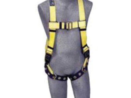 DBI SALA 1101253 2X Delta No-Tangle Full Body Vest Style Harness With Back D-Ring And Tongue Leg Strap Buckle Fashion