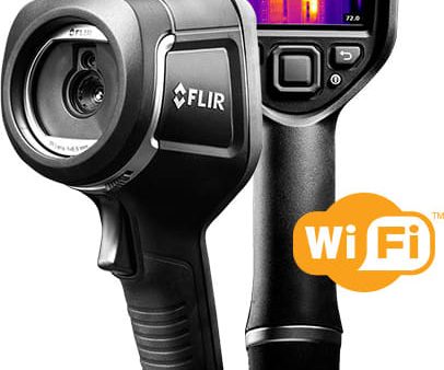 FLIR E8-XT IR Camera w MSX and WiFi, 320 x 240 Resolution, 9Hz Supply