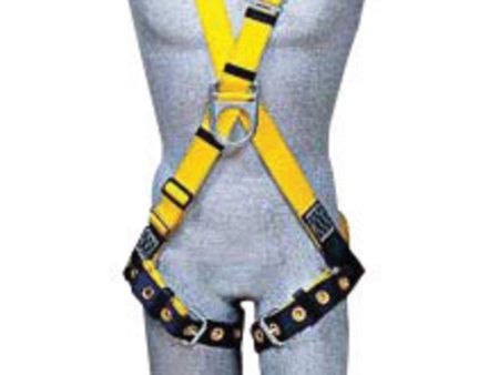 DBI SALA 1101258 3X Delta No-Tangle Full Body Vest Style Harness With Back D-Ring And Tongue Leg Strap Buckle Online Sale