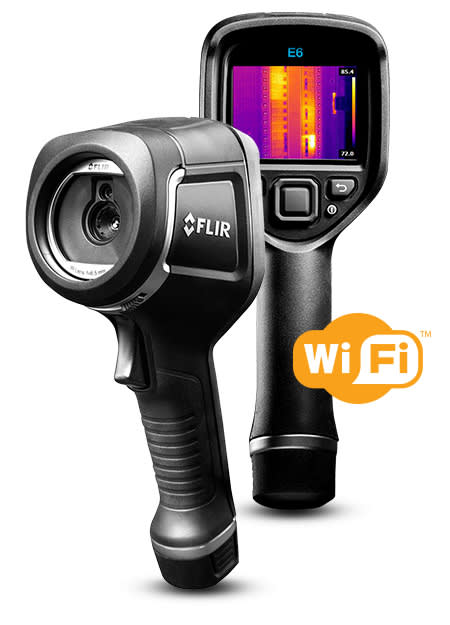 FLIR E6-XT IR Camera w  MSX and WiFi, 240 x 180 Resolution, 9Hz Cheap