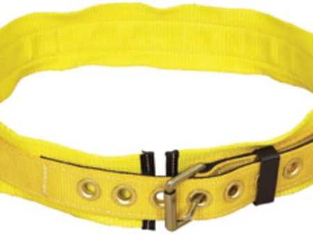 DBI SALA 1000026 2X 1 3 4 Polyester Web Body Belt With Tongue Buckle, Side D-Ring And 3 Back Pad Online Sale