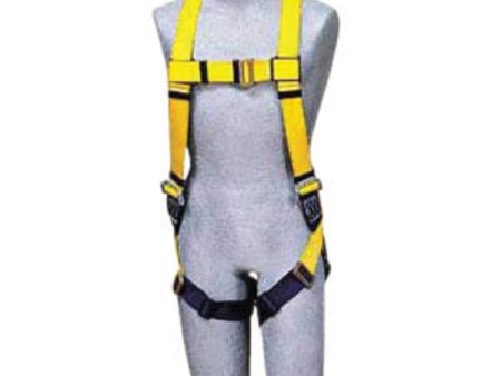 DBI SALA 1103321 Universal Delta No-Tangle Full Body Vest Style Harness With Back D-Ring, Quick Connect Chest And Pass-Thru Leg Strap Buckle And Comfort Padding Hot on Sale