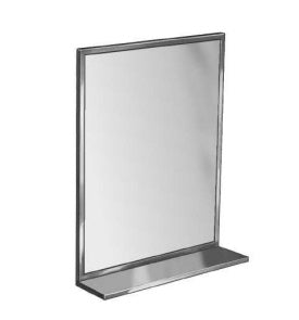 Bradley 7815-018240 Mirror, Channel Frame, 18  x 24 , Shelf Discount